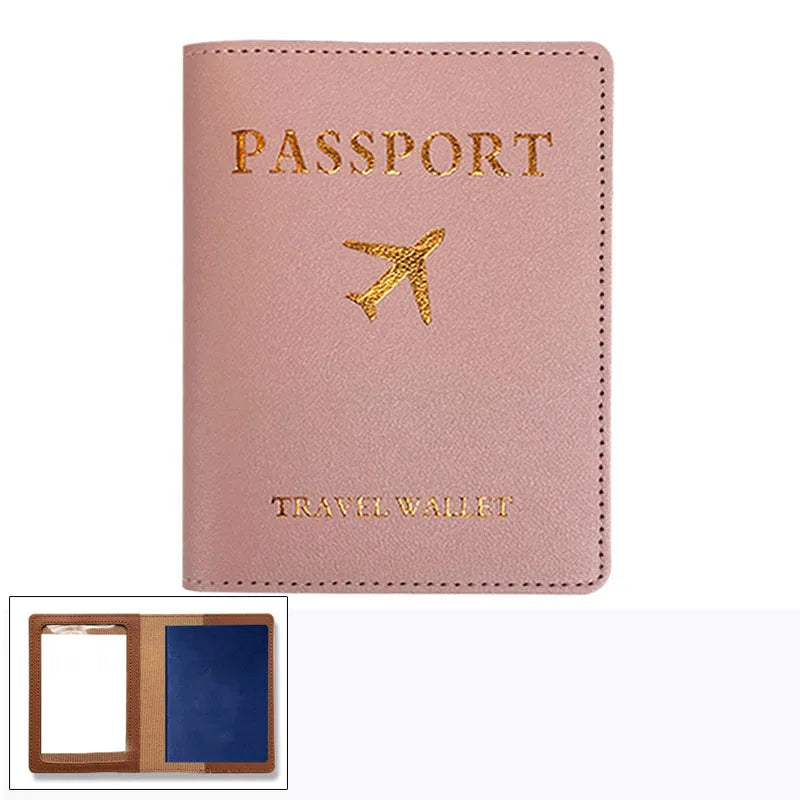 Multifunctional PU Leather Passport Wallet – Stylish & Secure Travel Organizer for Men & Women!
