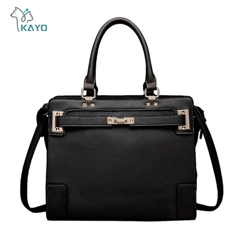 Luxury Pet Carrier Dog Cat Carrier Purse Soft-Sided Leather Handbag Pet Bag for Small Dogs Puppy and Cat TSA Airline Approved