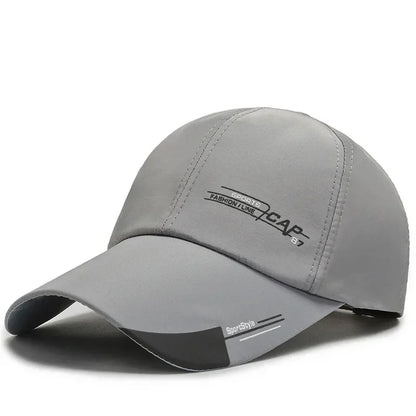 Unisex Adjustable Nylon Baseball Cap – Casual Snapback Sports Hat for Men & Women