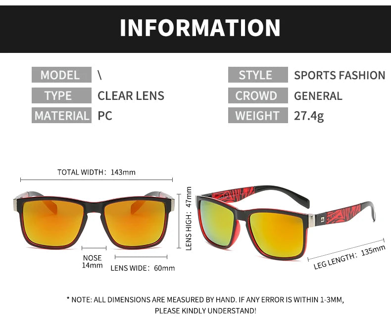 QUIKSILVER Classic Square Sunglasses – UV400 Protection for Men & Women 🌊🏄‍♂️