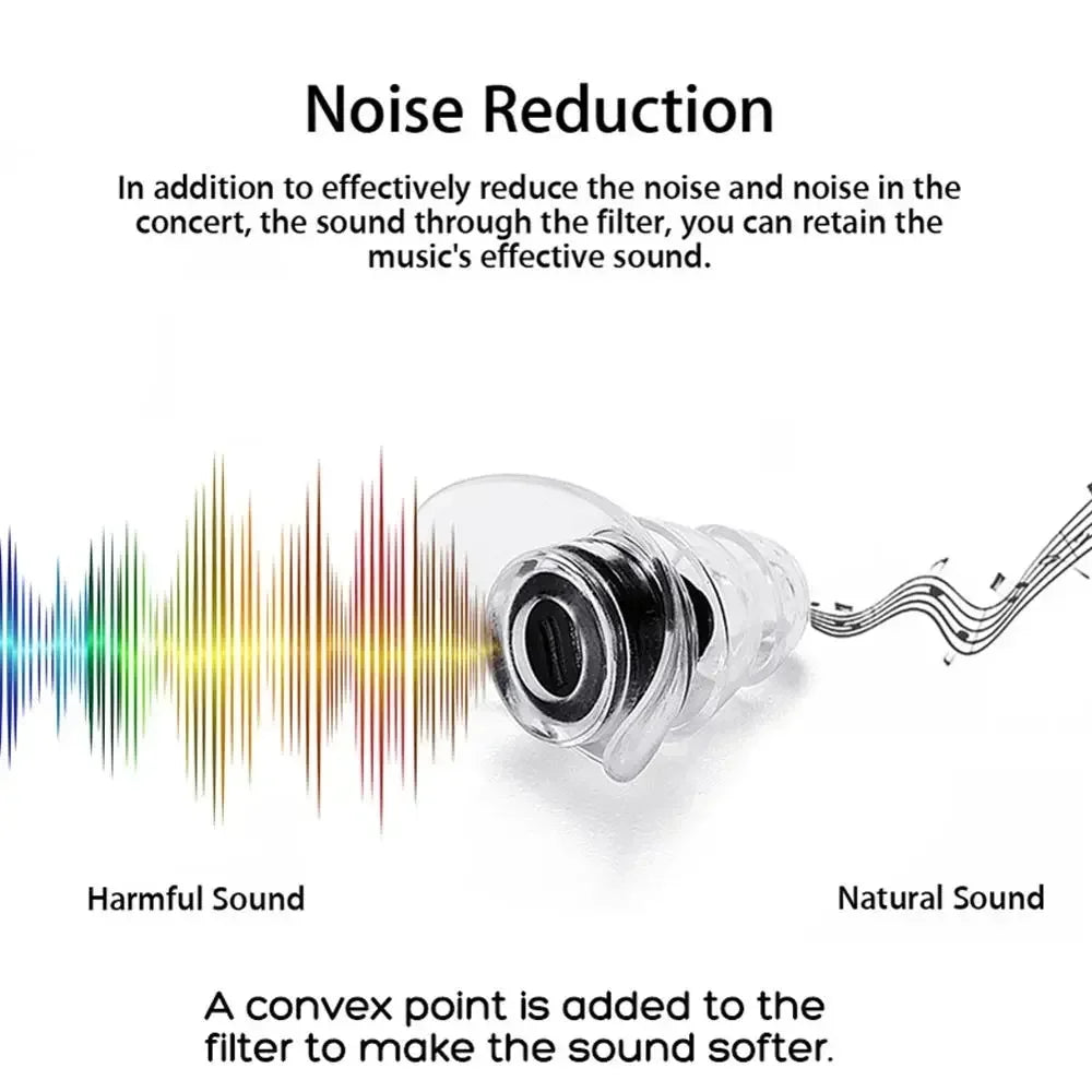 🌙 Block Out Noise, Sleep Better – Soft Silicone Noise-Canceling Earplugs for Sleep, Study & Concerts! 🎧✨