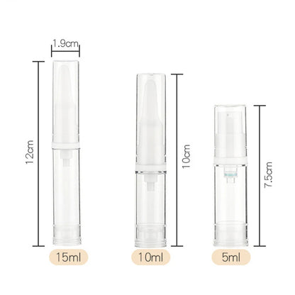 Portable Vacuum Refillable Bottle – 5ML/10ML/15ML for Foundation & Skincare ✨