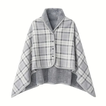 Cozy Wearable Flannel Blanket – Soft, Warm & Perfect for Home, Office & Travel Comfort!