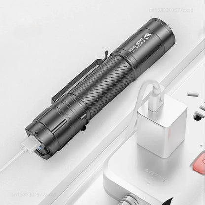 Xiaomi Ultra Bright LED Flashlight – Mini Portable USB Rechargeable Emergency Light for Home & Outdoor Use