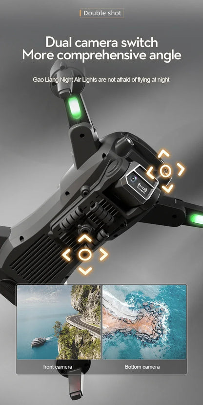 Xiaomi MIJIA S2S Mini Drone 8K HD Camera Obstacle Avoidance Aerial Photography Brushless Motor Foldable Rc Quadcopter Kid Toys