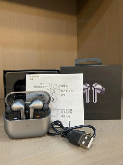 2024 New Buds 3 Pro True Wireless Bluetooth Earphone Headphone HiFi Sound Low Latency Noise Reduction Earbuds for IPhone Android