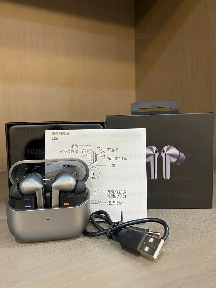 2024 New Buds 3 Pro True Wireless Bluetooth Earphone Headphone HiFi Sound Low Latency Noise Reduction Earbuds for IPhone Android