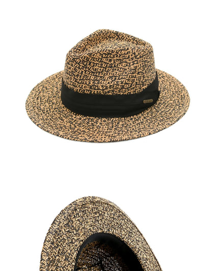 Sombrero Panama Hombre Summer Sun Protection Straw Hat Five Cent Grass Woven Panama Hat For Men Big Head Big Size Gentleman Hats