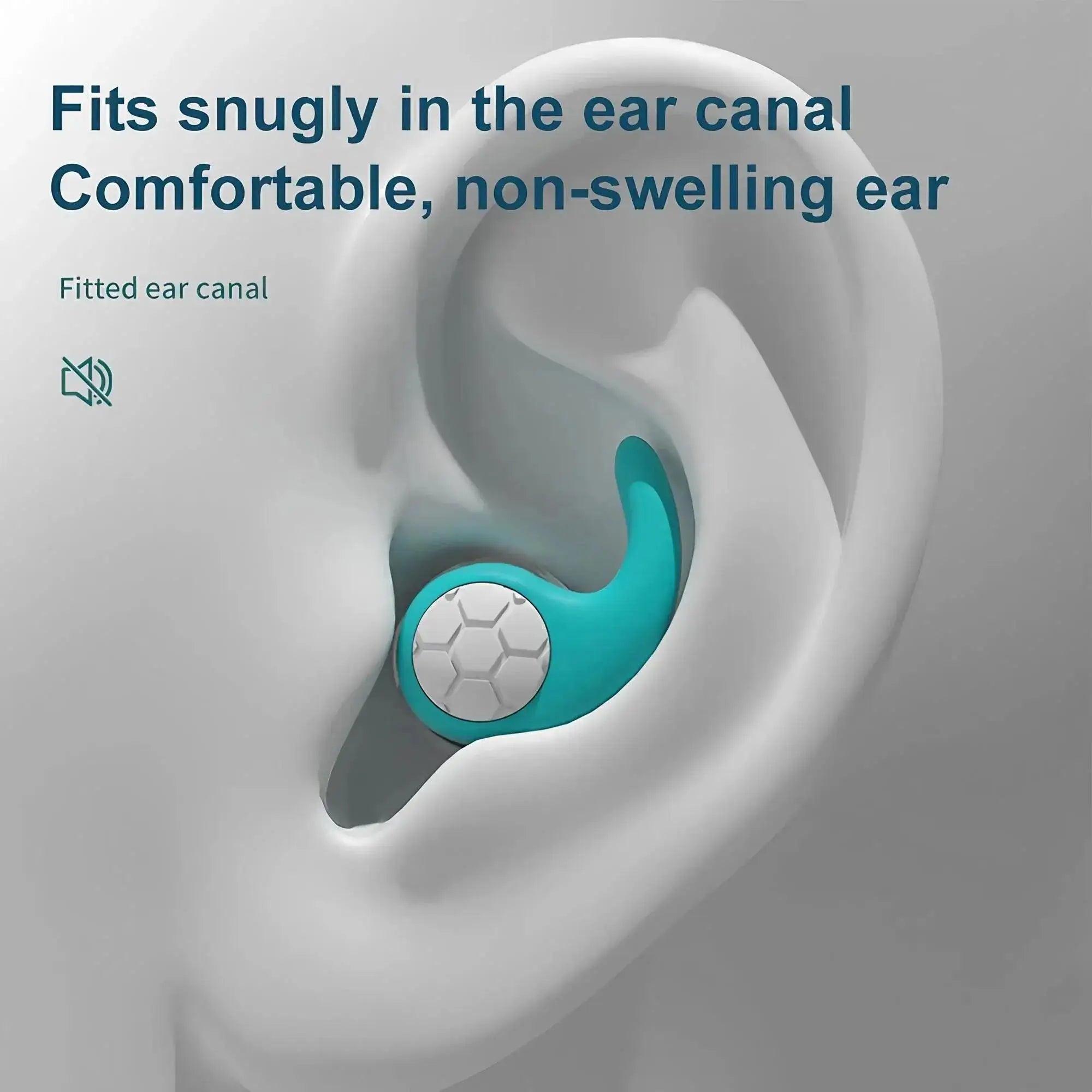 Reusable Soft Silicone Ear Plugs – Noise Reduction & Waterproof Protection for Sleep, Travel & Swimming!