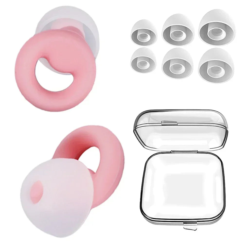 Sleep Deeply & Swim Freely: Ultra-Soft Waterproof Silicone Earplugs for Superior Noise Blocking & All-Day Comfort!