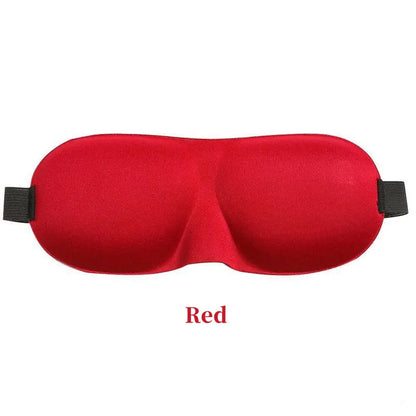 3D Sleep Mask Natural Sleeping Eye Mask Eyeshade Cover Shade Eye Patch Soft Portable Blindfold Travel Eye Shade Sleeping Aid