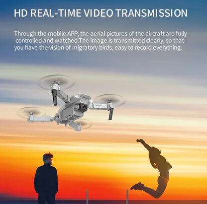 KBDFA E88 Pro 2023 WiFi FPV Drone – Foldable Quadcopter with 4K HD Camera & Altitude Hold