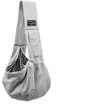 Cotton Pet Sling Carrier – Comfortable Crossbody Shoulder Bag for Dogs & Cats, Travel & Outdoor Use
