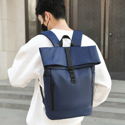 Men's Waterproof Laptop Backpack – Breathable, Large-Capacity Business & Travel Rucksack