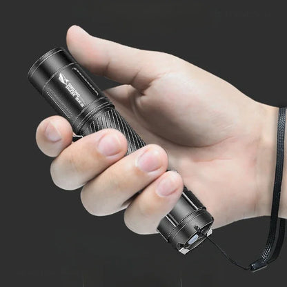Xiaomi Ultra Bright LED Flashlight – Mini Portable USB Rechargeable Emergency Light for Home & Outdoor Use