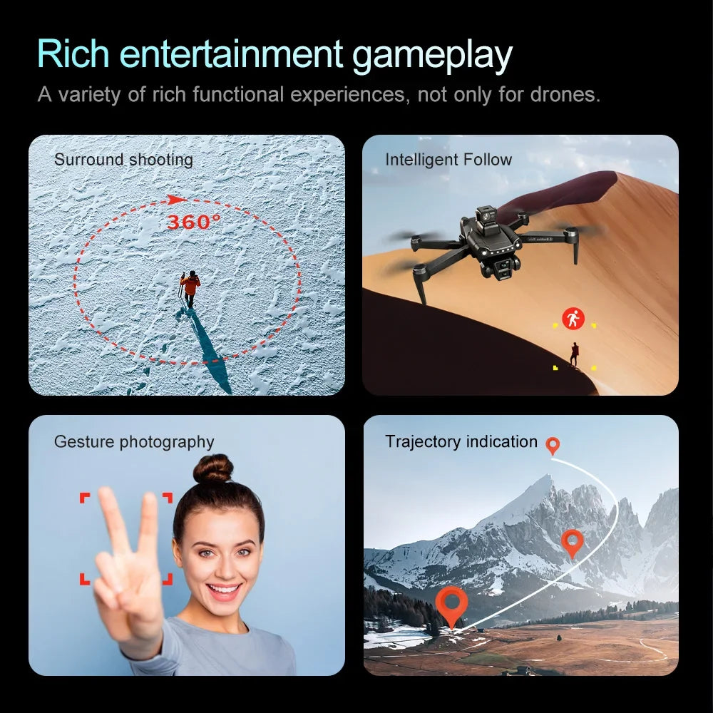 Xiaomi MIJIA V198GPS Drone 5G GPS Professional 8K HD Aerial Photography Dual Camera Laser Obstacle Avoidanc Brushless Quadrotor