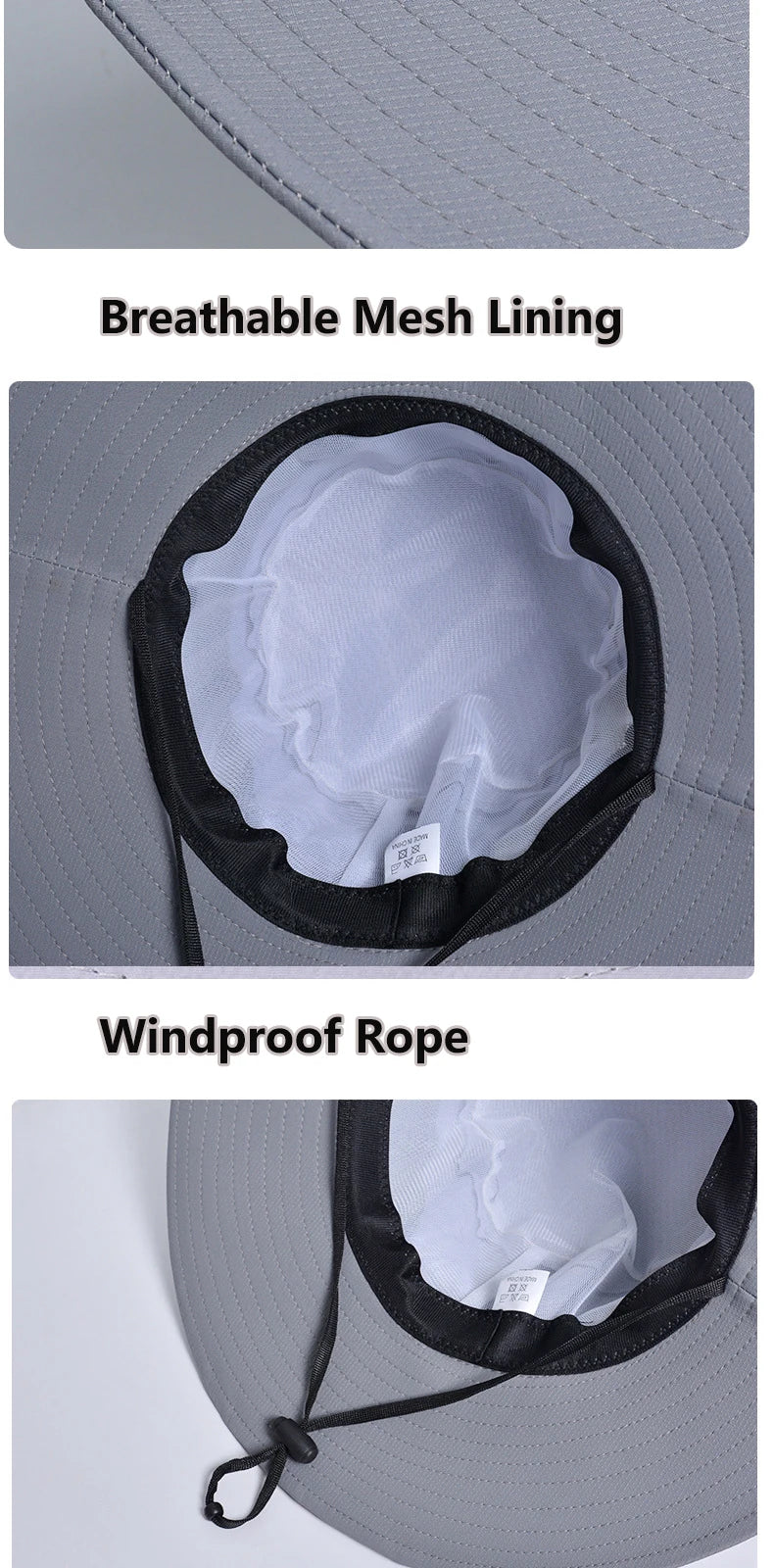 Summer UPF50+ Sun Hats For Women Men Breathable Mesh Boonie Hat Foldable UV Protection Hiking Fishing Hat Male Bucket Hats