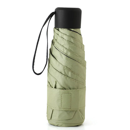 ☀️☔ Ultra-Light Mini Pocket Umbrella – Compact, Windproof & UV-Protective for Travel & Outdoor Use! 🌦️✨