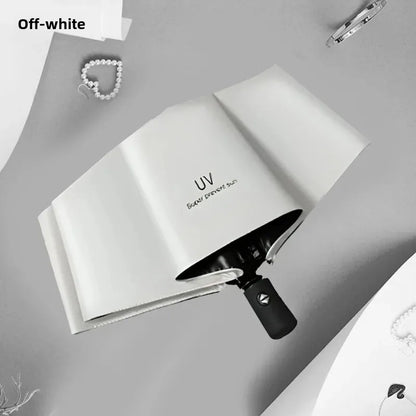 ☀️☔ Automatic UV Protection Umbrella – Three-Fold, Windproof & Customizable for Business & Travel! 🌦️✨