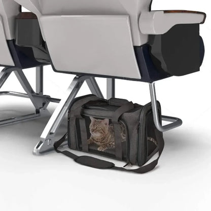Cat Carriers Dog Carrier Pet for Small Medium Cats Dogs Puppies up to 15 Lbs, TSA Airline Approved Soft Sided
