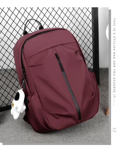 Fashion 35L High Capacity Waterproof Backpack – Trendy Laptop School Travel Bag for Men and Women