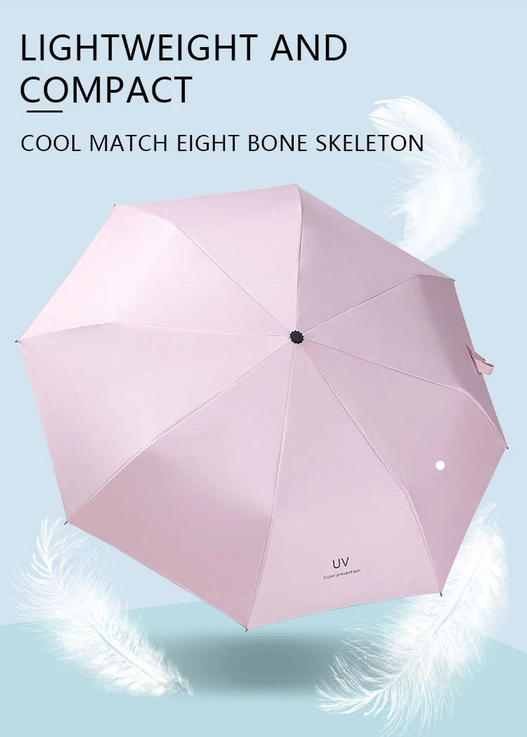 ☀️☔ Cartoon Folding Umbrella – Fun, Portable & UV Protective for Rain & Sun! 🌦️🎨✨