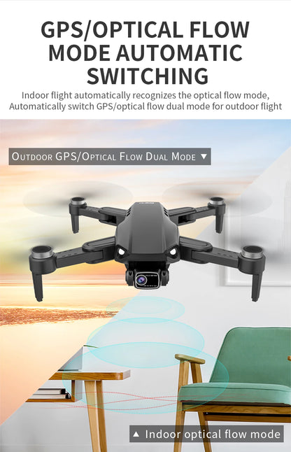 L900 PRO SE GPS Drone – 4K Dual Camera, 5G WiFi FPV, Brushless Motor, Foldable Quadcopter