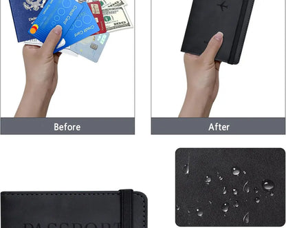 ravel Passport Holder – Secure Passport Wallet & Organizer for Men & Women