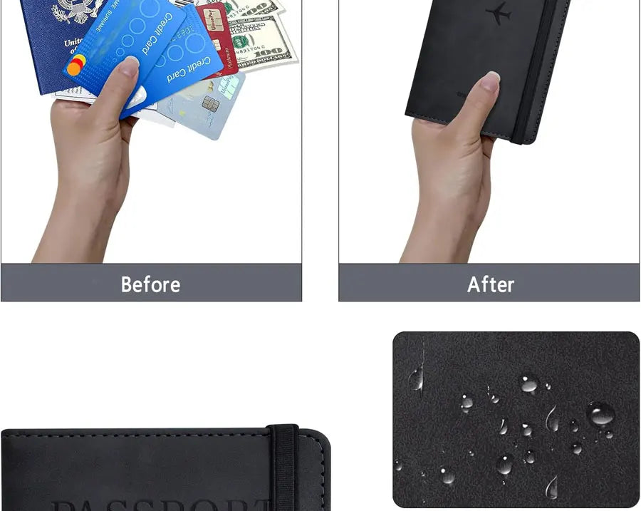 ravel Passport Holder – Secure Passport Wallet & Organizer for Men & Women