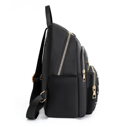 Fashion Nylon Backpack for Women – High-Quality Large Travel and School Bag for Teenage Girls