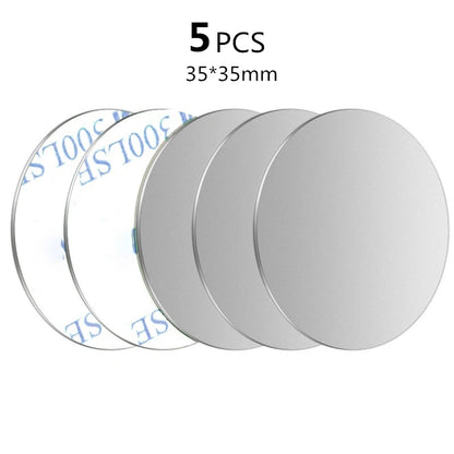 Metal Plate for Magnetic Phone Car Holder Universal Strong Adhesive Replacement Phone Plate Suitable for Phone Magnetic Mount