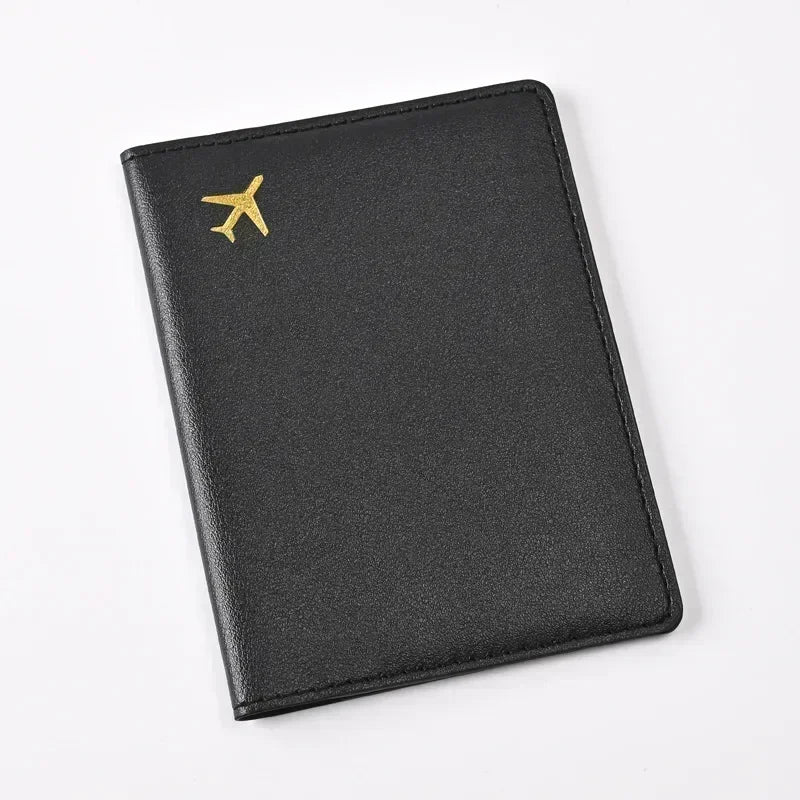 Multifunctional PU Leather Passport Wallet – Stylish & Secure Travel Organizer for Men & Women!