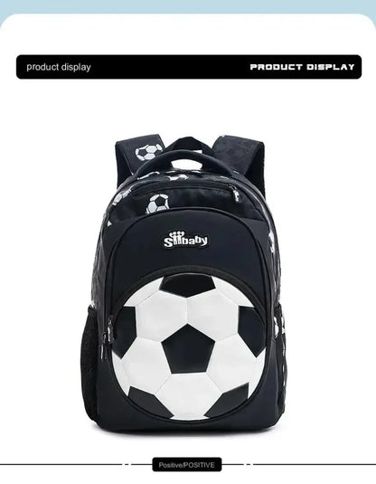 Football-Themed School Backpack – Durable & Stylish Travel Bag for Boys & Teenagers!