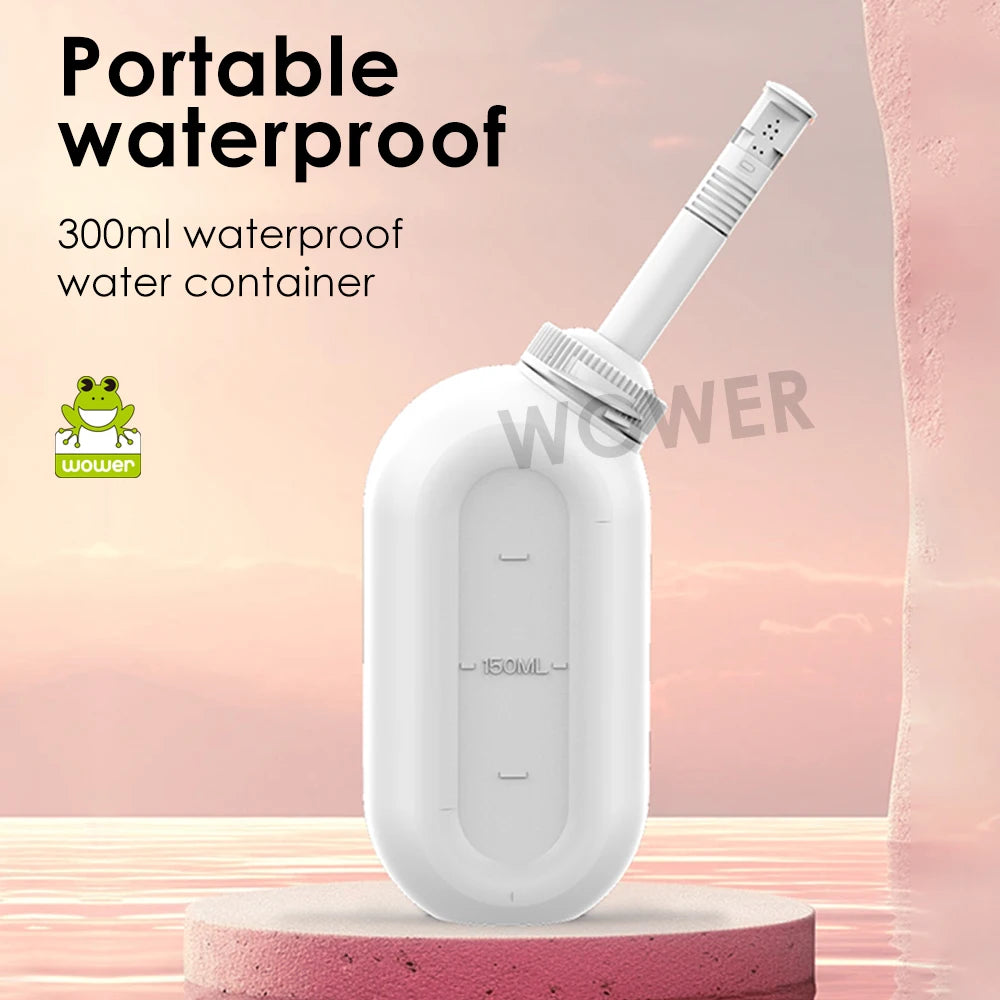 🚿 WOWER 300mL Portable Bidet – Adjustable 7-Hole Water Control for Ultimate Hygiene & Comfort! ✨💦