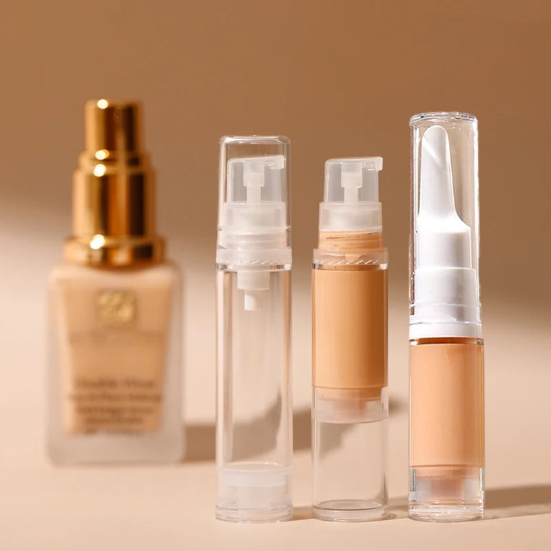 Portable Vacuum Refillable Bottle – 5ML/10ML/15ML for Foundation & Skincare ✨