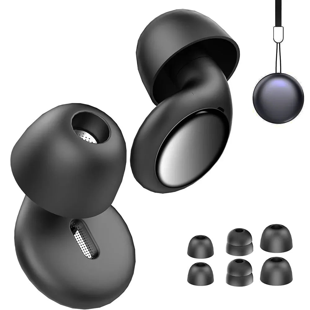 🌙 Quiet Your World – 32dB Reusable Silicone Earplugs for Peaceful Sleep, Enhanced Focus & Everyday Noise Relief! 📚✨