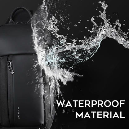 BANGE Brand Design Oxford Trendy Waterproof Men’s Chest Bag – Large Capacity, Multi-Pockets Slim Bag for Male