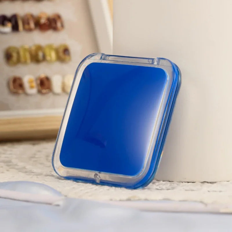 Compact 15X Magnifying Makeup Mirror – Portable Foldable Pocket Mirror for Travel & Purses