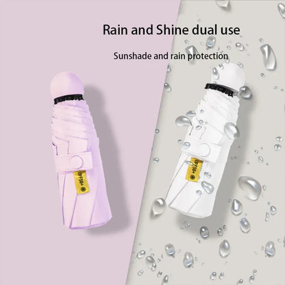 ☀️☔ Ultra-Light Mini Folding Travel Umbrella – Compact, Waterproof & Perfect for Sun & Rain! 🌦️✨