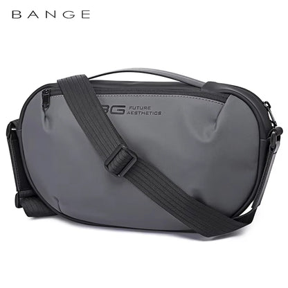 BANGE Men's Waterproof Crossbody Bag – Large Capacity Anti-Theft Sling Shoulder Bag for Travel & Daily Use
