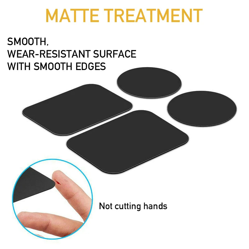 Metal Plate for Magnetic Phone Car Holder Universal Strong Adhesive Replacement Phone Plate Suitable for Phone Magnetic Mount