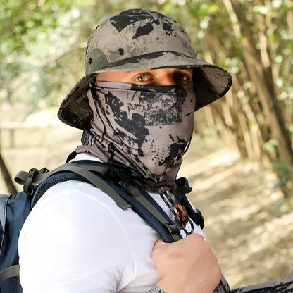 XXL Big Head Bucket Hat – Lightweight Quick-Dry Sun Hat for Outdoor & Fishing (60-65cm)