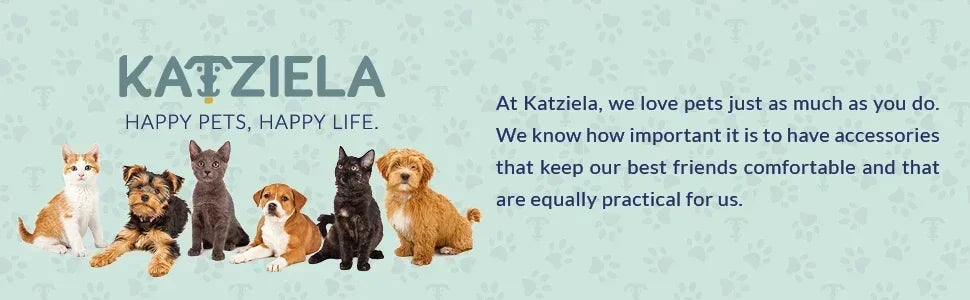 Katziela Rolling Pet Carrier - Airline Compliant with Removable Wheels - TSA Approved for Small Dogs and
