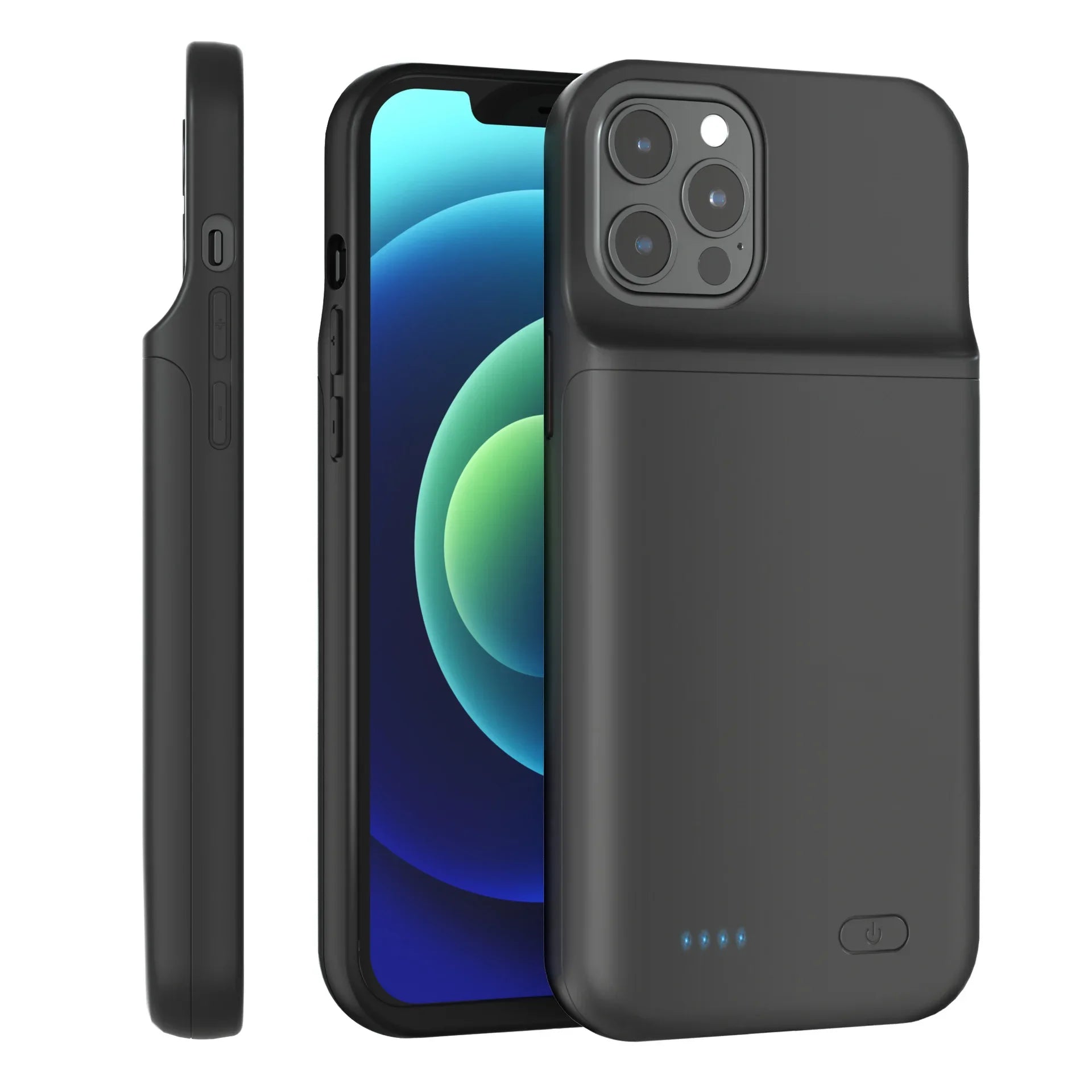 6800mAh Battery Charger Case Powerbank For IPhone 6 7 8 SE X XS XR 11 12 13 14 15 16 pro Backup External Phone Charging Case