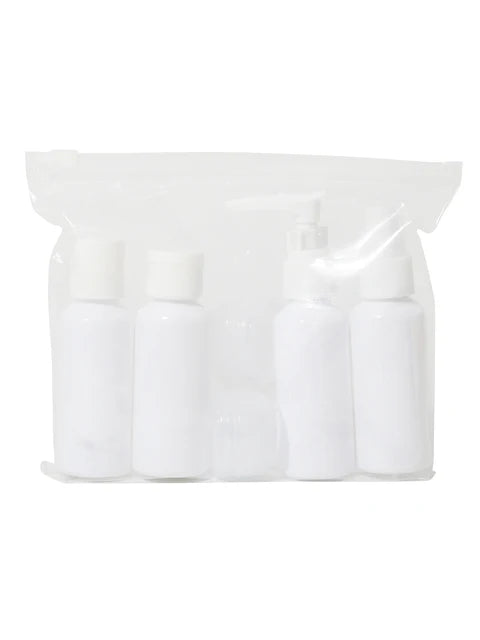Refillable Travel Bottle Set – Perfume, Lotion, Shampoo & Shower Gel Dispensers 💧🌿