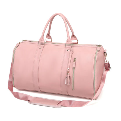 Versatile Travel Folding Bag – Large-Capacity Handbag & Crossbody Backpack for Storage & Outdoor Use