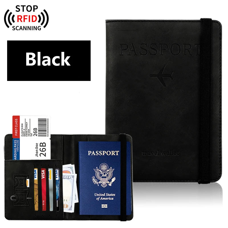 ravel Passport Holder – Secure Passport Wallet & Organizer for Men & Women