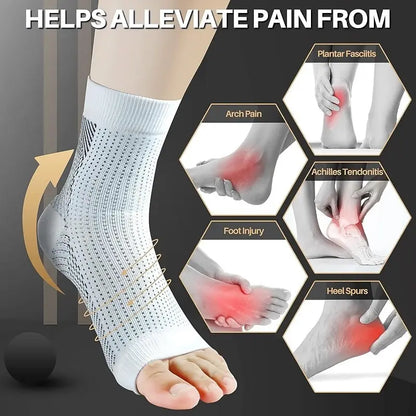Neuropathy Compression Socks – Pain Relief Ankle Brace for Tendonitis & Swelling