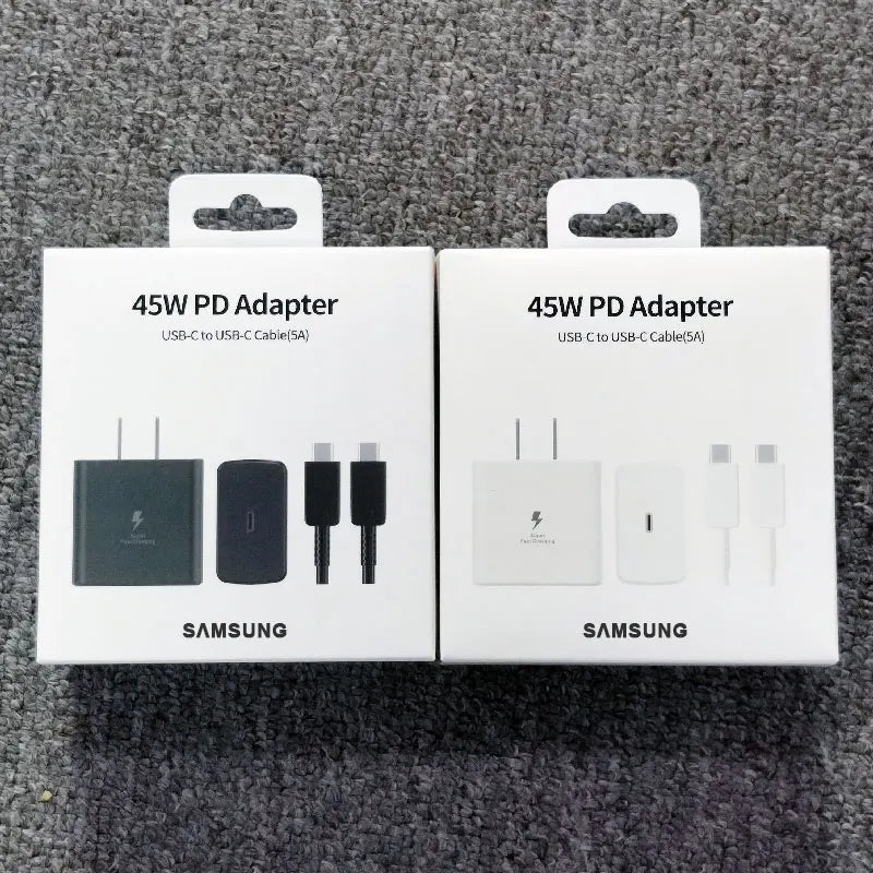 Samsung 45W Super Fast Charger – US Plug Adapter for Galaxy S, Note & Z Series!