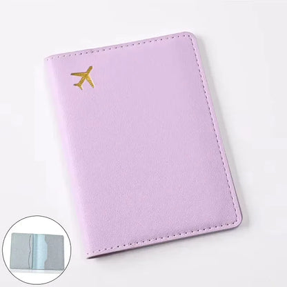 Multifunctional PU Leather Passport Wallet – Stylish & Secure Travel Organizer for Men & Women!